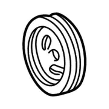 Ford YC2Z-6312-AA Pulley