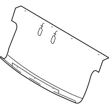 Ford BL3Z-8327-A Lower Deflector