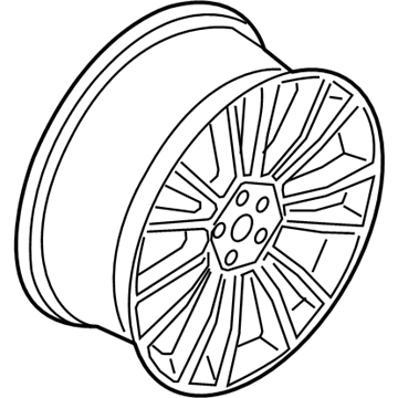 Ford GD9Z-1007-E Wheel, Alloy