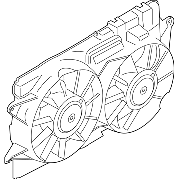 Ford FR3Z-8C607-A Fan Module