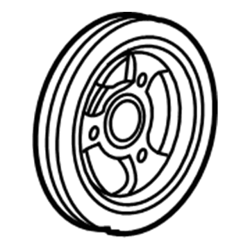 Ford 6E5Z-6312-AA Damper & Pulley
