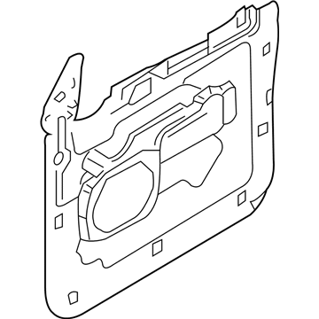 Ford 9L1Z-78237A04-D Water Shield
