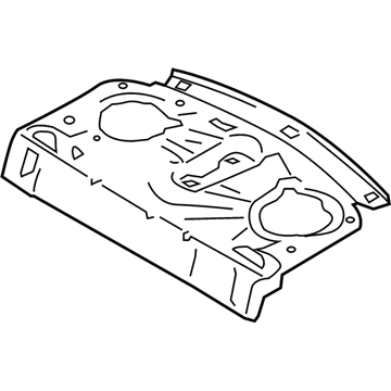Ford FR3Z-6346506-A Package Tray