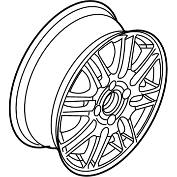 Ford AS4Z-1007-D Wheel, Alloy