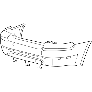 Ford 5G1Z-17K835-AAB Bumper Cover