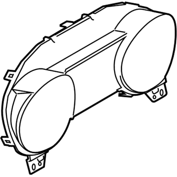Ford JR3Z-10890-BA Cluster Lens