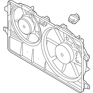 Ford 9T1Z-8C607-A Fan Assembly