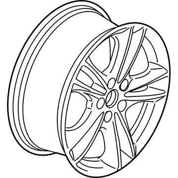 Ford DS7Z-1007-Q Wheel, Alloy