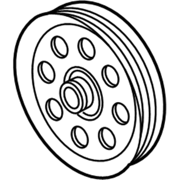 Ford BC3Z-3A733-A Pulley