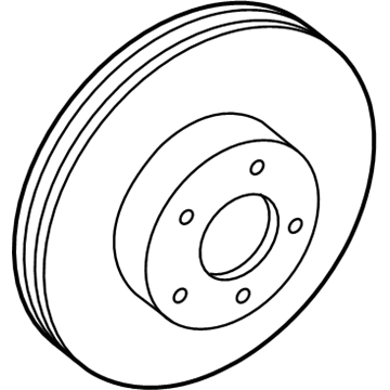 Ford 4R3Z-1125-AA Rotor