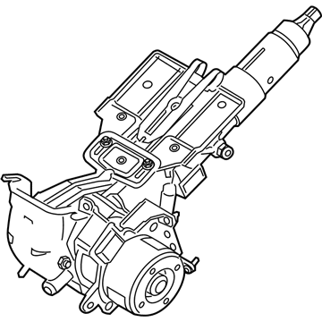 Ford BE8Z-3C529-N Column Assembly - Steering