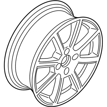 Ford EE8Z-1007-A Wheel, Alloy