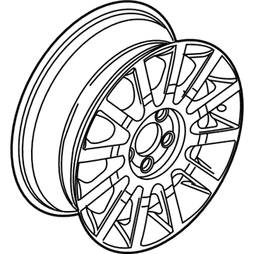 Ford 6W1Z-1007-B Spare Wheel