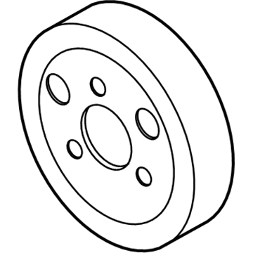Ford HJ5Z-8509-A Pulley