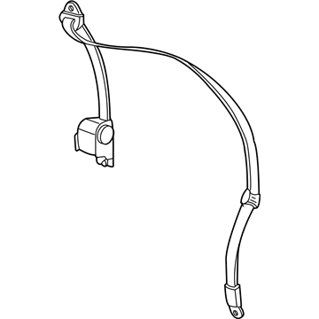 Ford 7L1Z-78611B08-AA Retractor Assembly