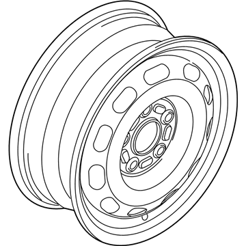 Ford 2T1Z-1007-A Wheel
