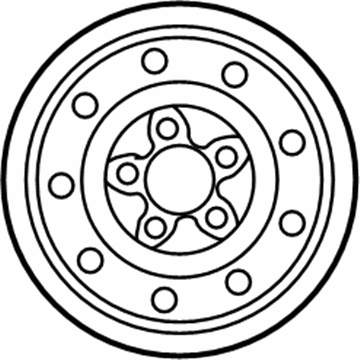 Ford F75Z-1015-CB Spare Wheel