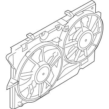 Ford DB5Z-8C607-D Fan Assembly