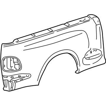 Ford 4L3Z-8327841-FA Side Panel