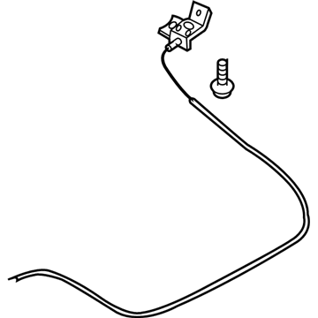 Ford 7L1Z-16916-B Release Cable