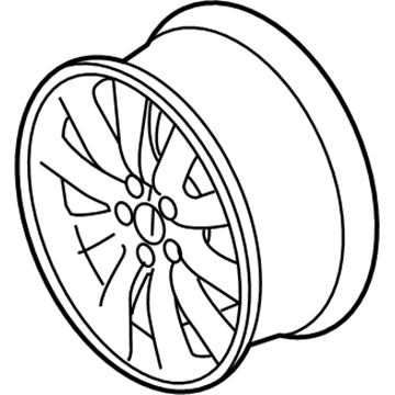 Ford CR3Z-1007-C Wheel, Alloy