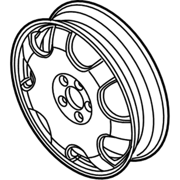 Ford BR3Z-1007-C Spare Wheel