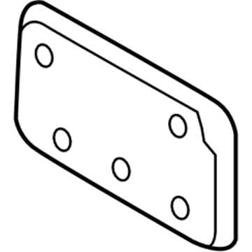 Ford 5T5Z-17A385-AAA License Bracket