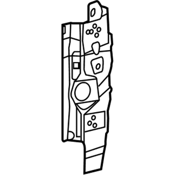 Ford 9L3Z-1502527-A Hinge Pillar Reinforcement
