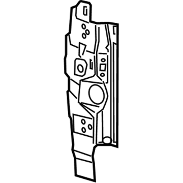 Ford 9L3Z-1502526-A Hinge Pillar Reinforcement