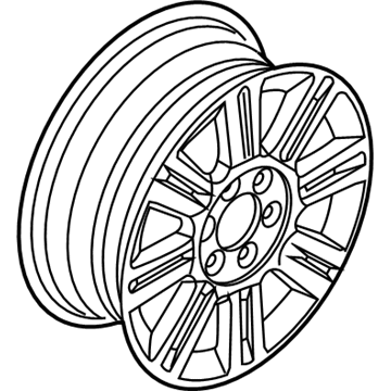 Ford 8A1Z-1007-E Wheel, Alloy