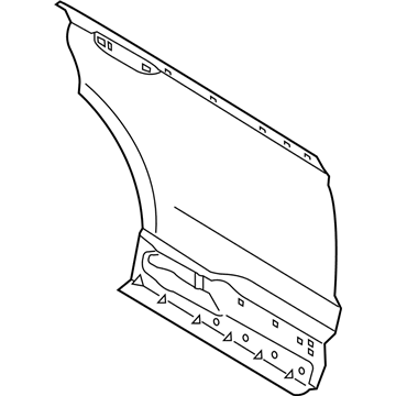 Ford FT4Z-5824700-A Outer Panel