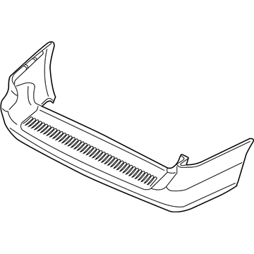 Ford 3F2Z-17K835-MAA Bumper Cover