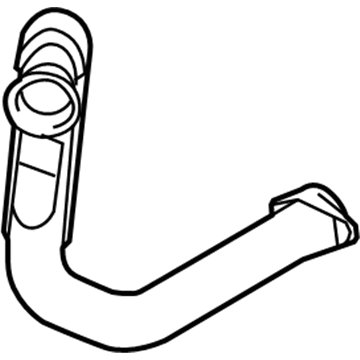 Ford 4C2Z-6N646-BA Front Pipe