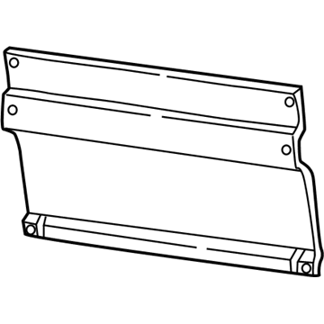 Ford XL3Z-1540374-AAB Back Panel