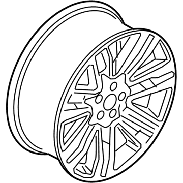 Ford FB5Z-1007-E Wheel, Alloy