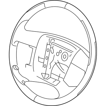 Ford 7A1Z-3600-CE Steering Wheel