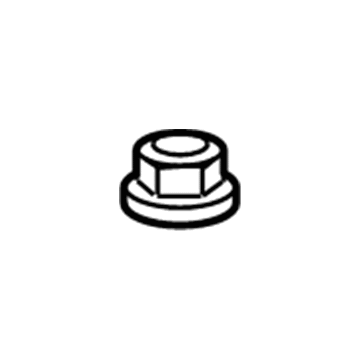 Ford -W708319-S300 Tail Lamp Nut
