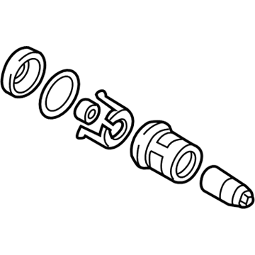 Ford 9T1Z-11582-A Lock Cylinder