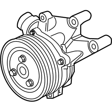 Ford BC3Z-8501-A Water Pump Assembly