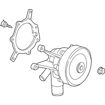 Ford F5DZ-8501-CL Water Pump Assembly