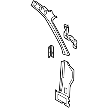 Ford 8S4Z-5402038-A Lower Reinforcement