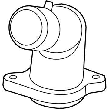 Ford AL3Z-8592-A Water Outlet