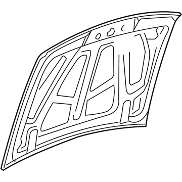 Ford 6L2Z-16612-AA Hood