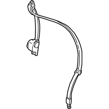 Ford 3L3Z-18611B08-AAC Retractor Assembly