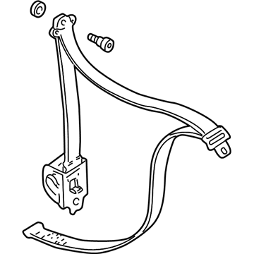 Ford 1S4Z-54611B08-AA Retractor Assembly