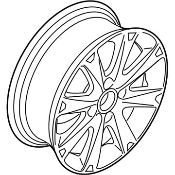 Ford AE8Z-1007-A Wheel, Alloy