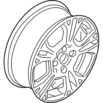 Ford C1BZ-1007-A Wheel, Alloy