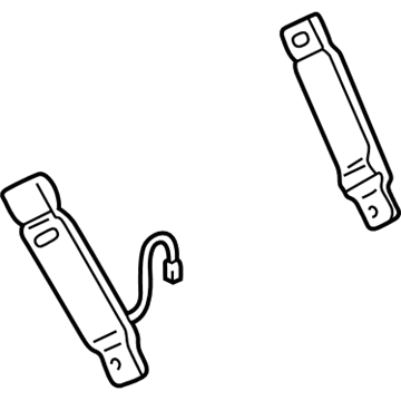 Ford F57Z-7861203-D Buckle End