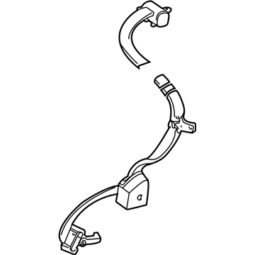 Ford XR3Z-76611B09-BAA Retractor Assembly