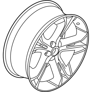 Ford DG1Z-1007-G Wheel, Alloy